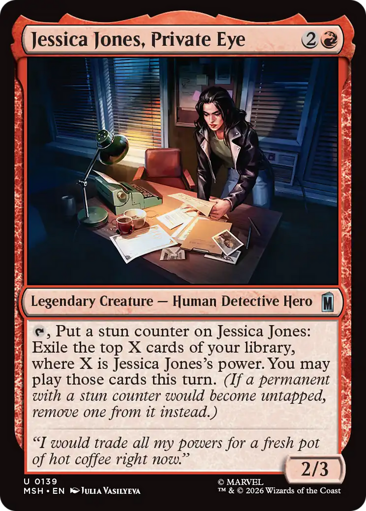 Jessica Jones, Private Eye [Marvel Super Heroes] | Anubis Games and Hobby