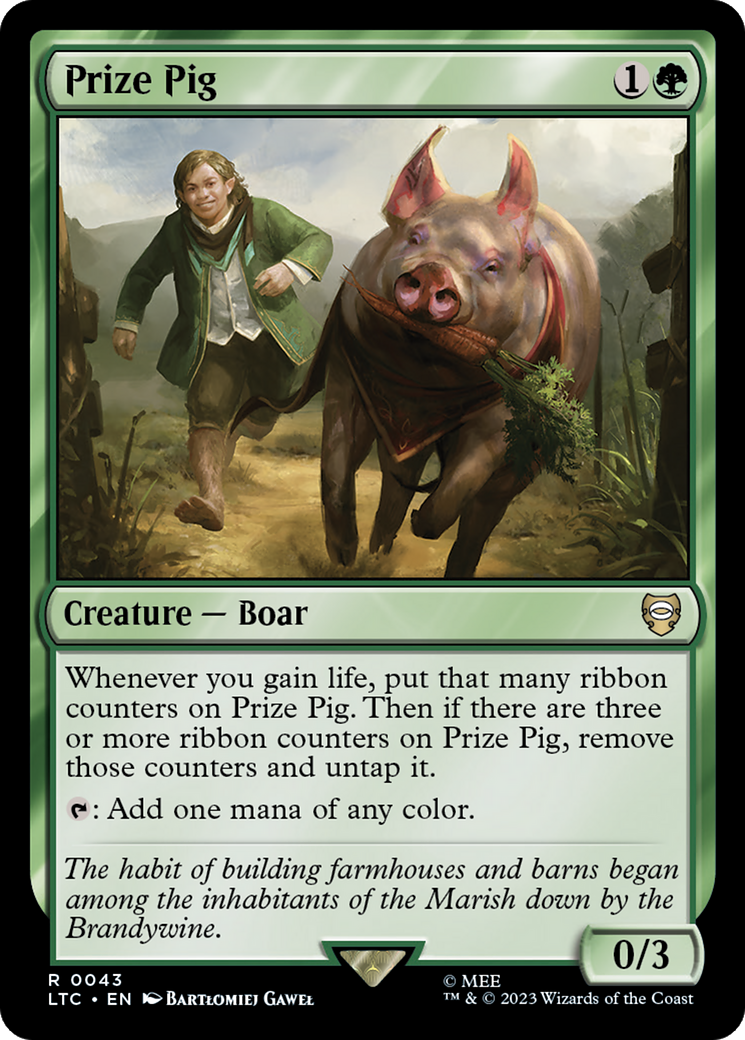 Prize Pig [The Lord of the Rings: Tales of Middle-Earth Commander] | Anubis Games and Hobby