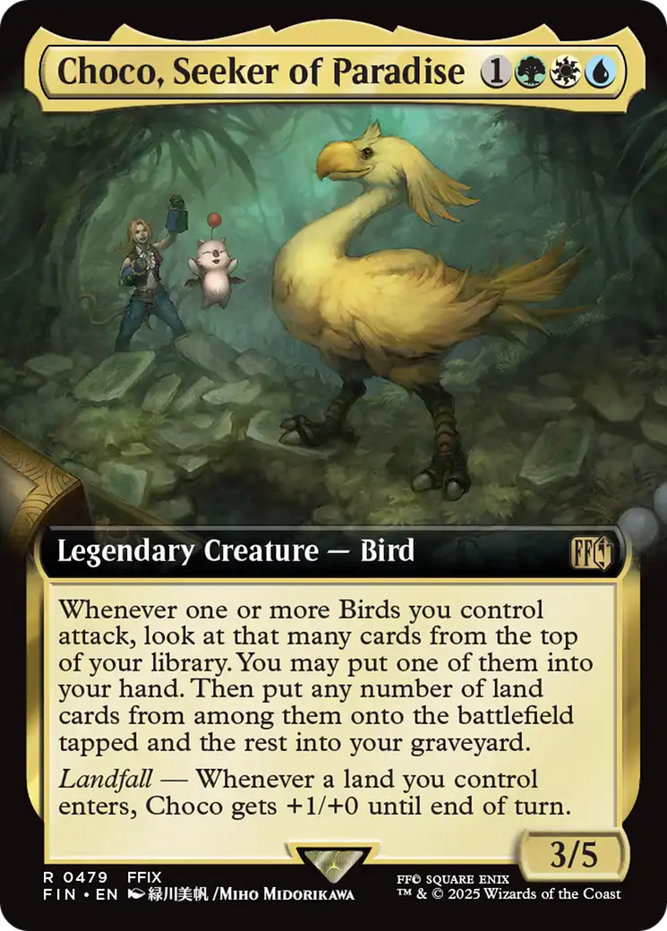 Choco, Seeker of Paradise (Extended Art) [FINAL FANTASY] | Anubis Games and Hobby