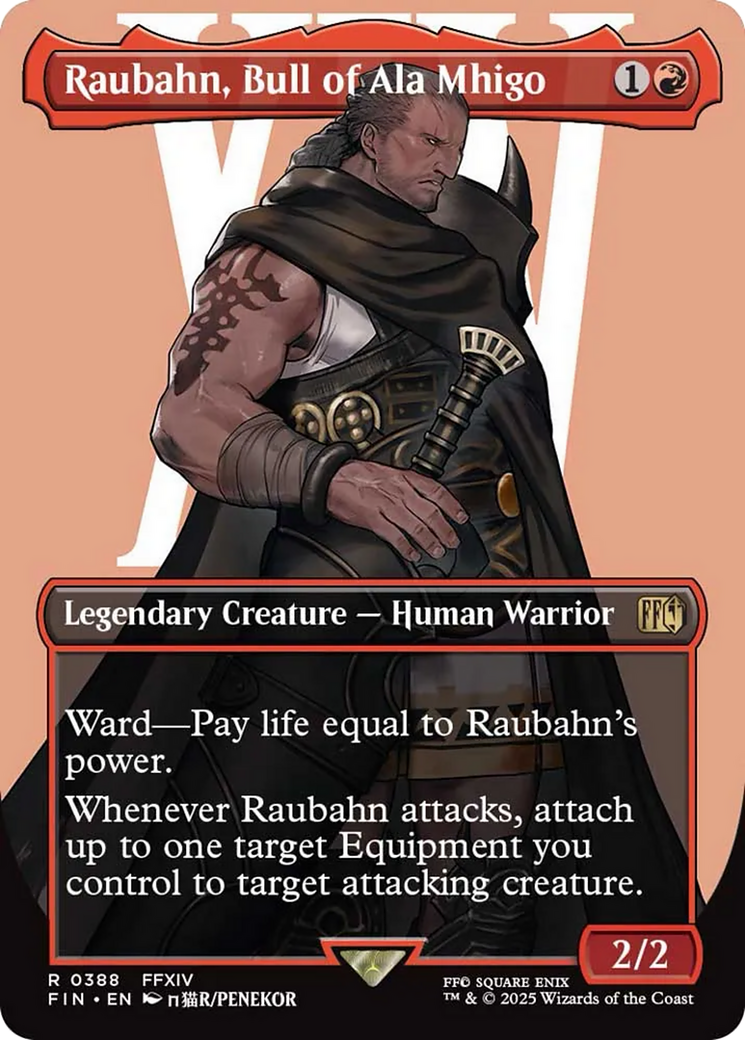 Raubahn, Bull of Ala Mhigo (Borderless) [FINAL FANTASY] | Anubis Games and Hobby