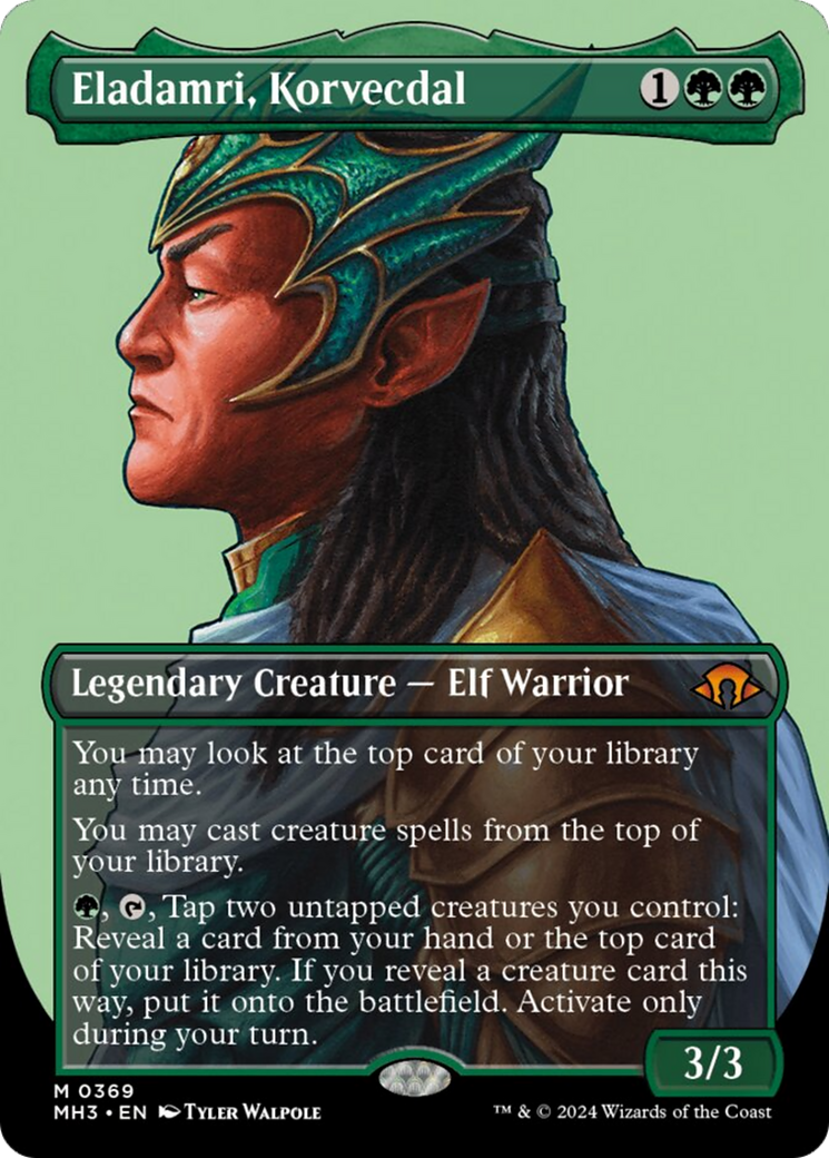 Eladamri, Korvecdal (Borderless) [Modern Horizons 3] | Anubis Games and Hobby