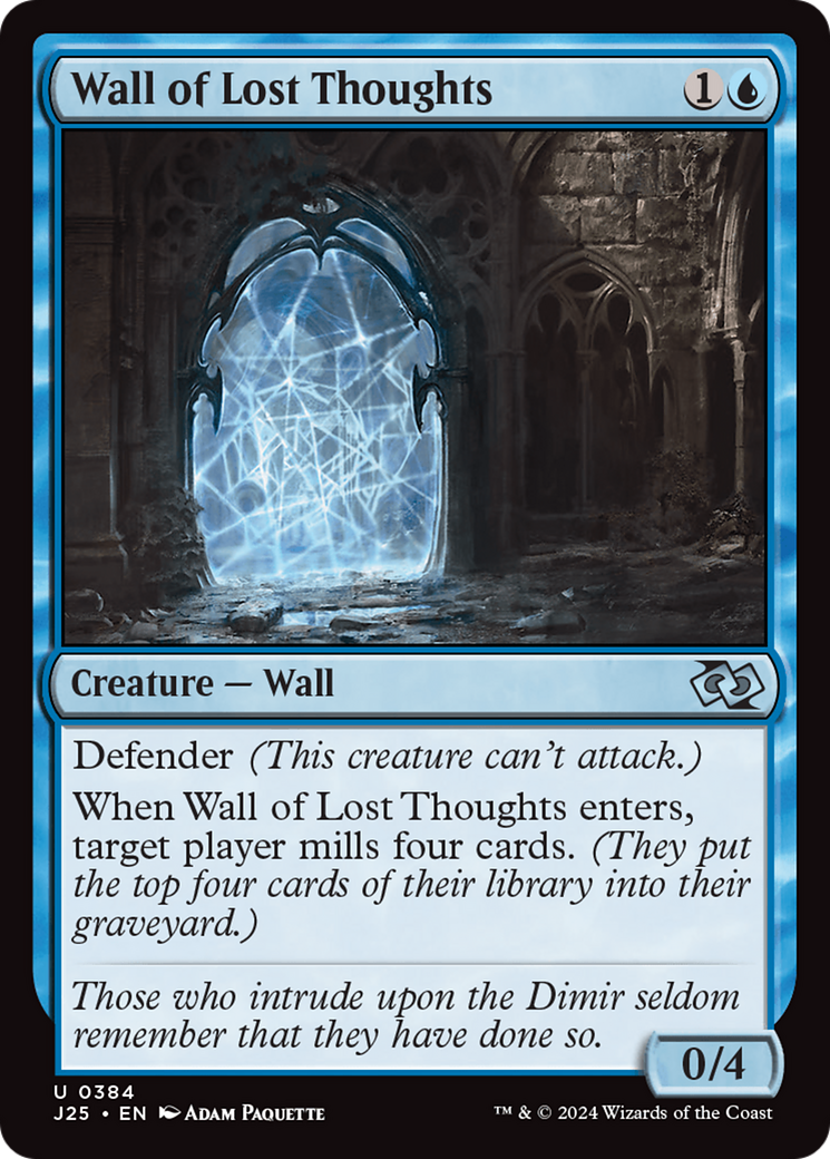 Wall of Lost Thoughts [Foundations Jumpstart] | Anubis Games and Hobby