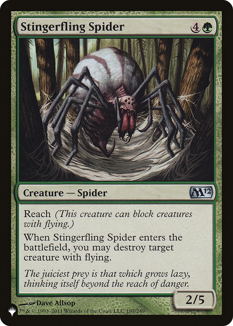 Stingerfling Spider [The List] | Anubis Games and Hobby