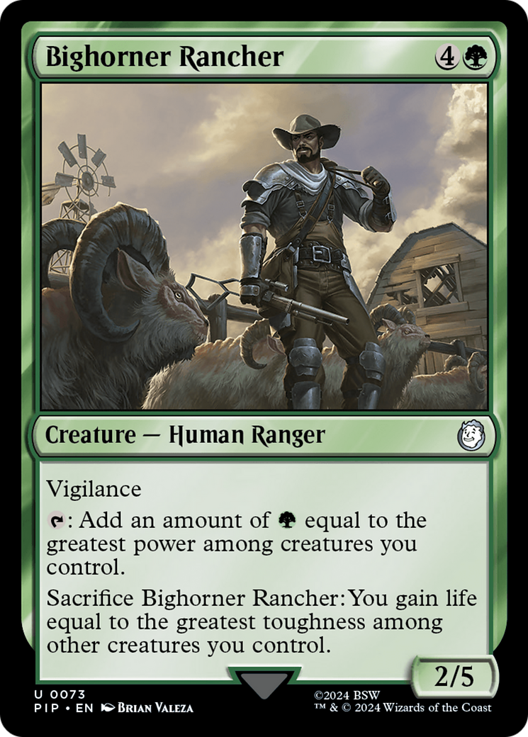 Bighorner Rancher [Fallout] | Anubis Games and Hobby