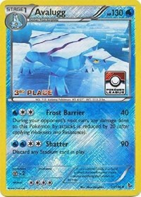 Avalugg (31/106) (League Promo 3rd Place) [XY: Flashfire] | Anubis Games and Hobby
