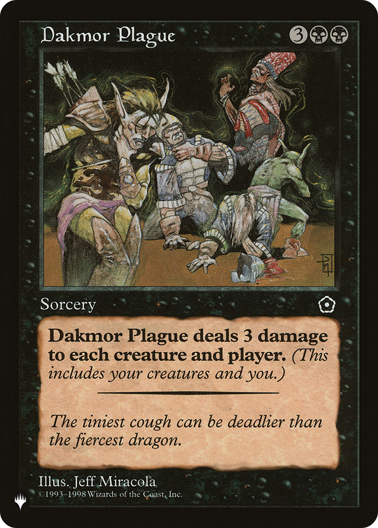 Dakmor Plague [The List Reprints] | Anubis Games and Hobby