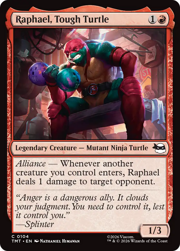 Raphael, Tough Turtle [Teenage Mutant Ninja Turtles] | Anubis Games and Hobby