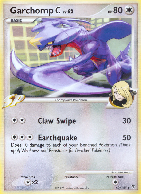 Garchomp C (60/147) [Platinum: Supreme Victors] | Anubis Games and Hobby