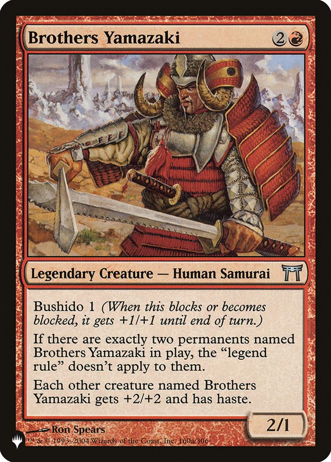 Brothers Yamazaki [The List] | Anubis Games and Hobby