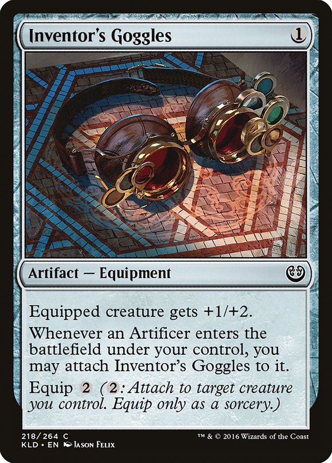 Inventor's Goggles [Kaladesh] | Anubis Games and Hobby