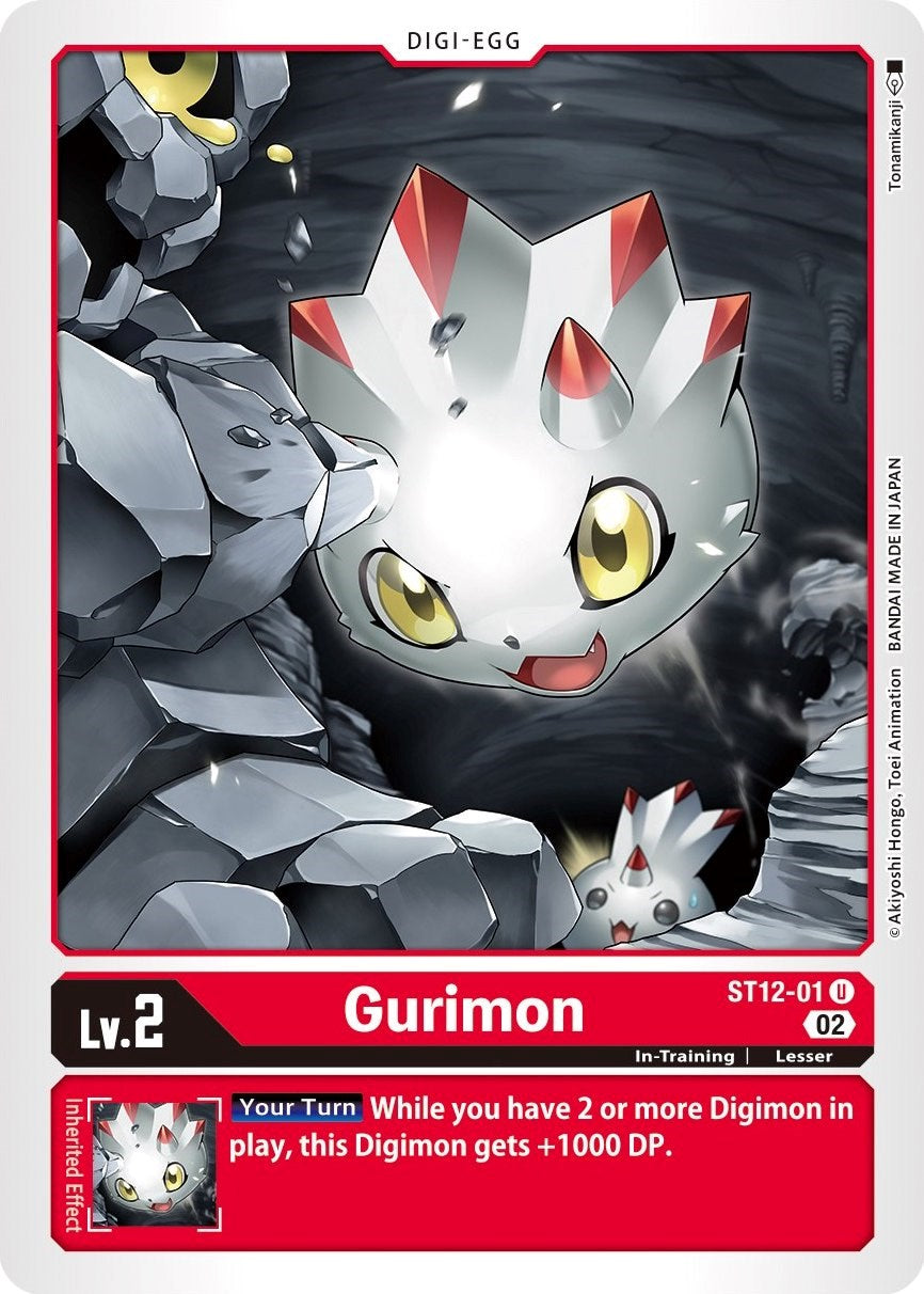 Gurimon [ST12-01] [Starter Deck: Jesmon] | Anubis Games and Hobby