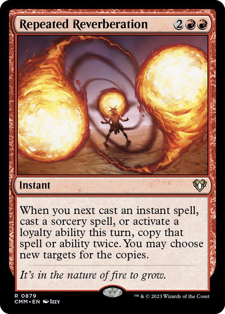 Repeated Reverberation [Commander Masters] | Anubis Games and Hobby