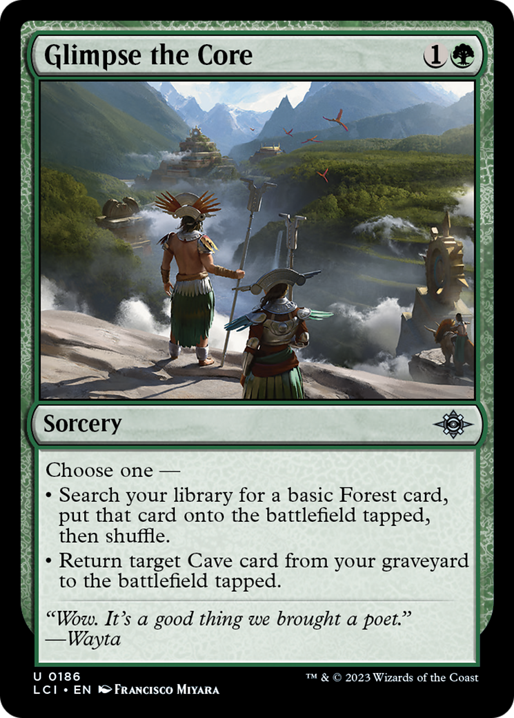 Glimpse the Core [The Lost Caverns of Ixalan] | Anubis Games and Hobby