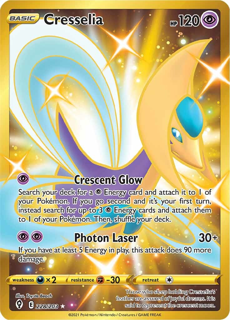 Cresselia (228/203) [Sword & Shield: Evolving Skies] | Anubis Games and Hobby