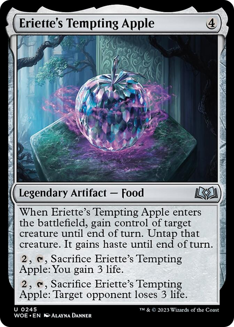 Eriette's Tempting Apple [Wilds of Eldraine] | Anubis Games and Hobby