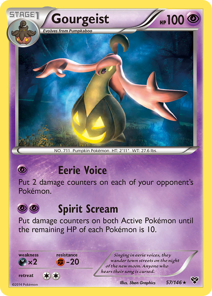 Gourgeist (57/146) [XY: Base Set] | Anubis Games and Hobby