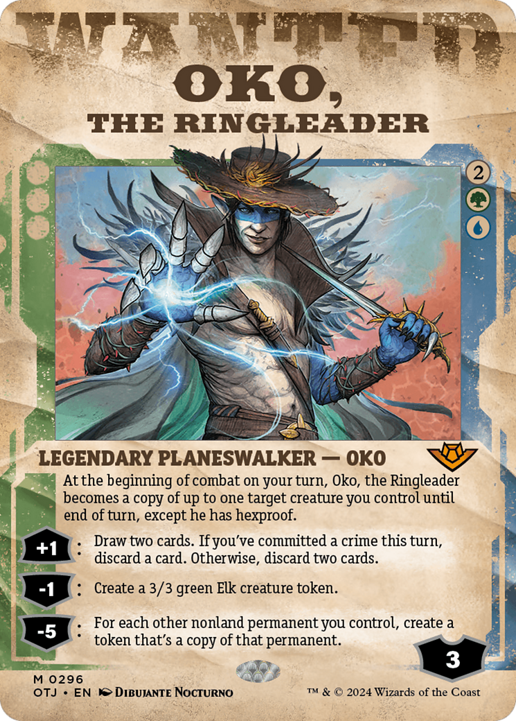 Oko, the Ringleader (Showcase) [Outlaws of Thunder Junction] | Anubis Games and Hobby