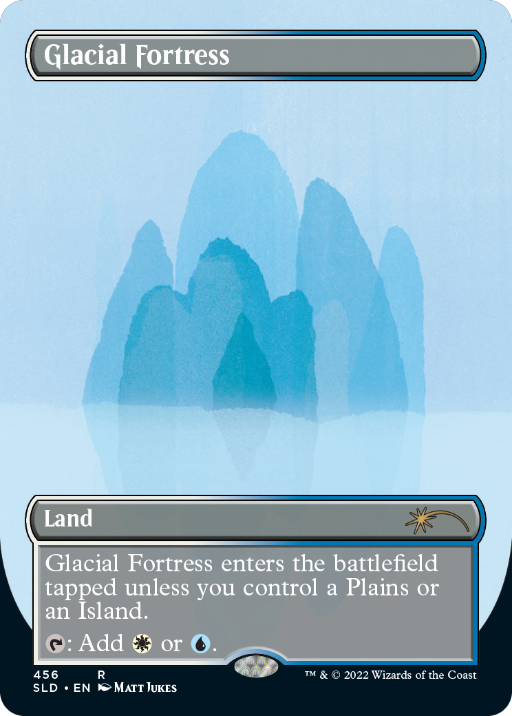 Glacial Fortress (Borderless) [Secret Lair Drop Series] | Anubis Games and Hobby