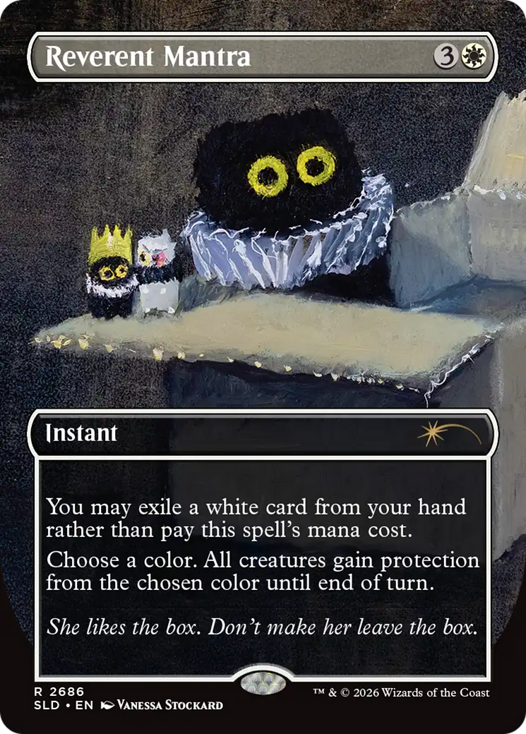Reverent Mantra [Secret Lair Drop Series] | Anubis Games and Hobby