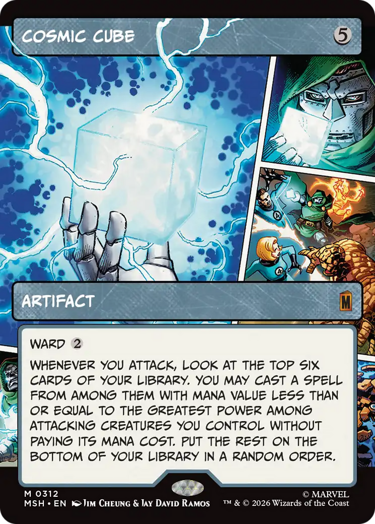 Cosmic Cube (Borderless) (0312) [Marvel Super Heroes] | Anubis Games and Hobby
