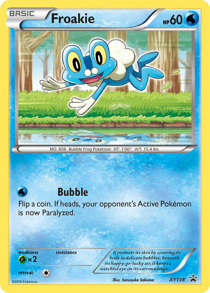 Froakie (XY138) [XY: Black Star Promos] | Anubis Games and Hobby