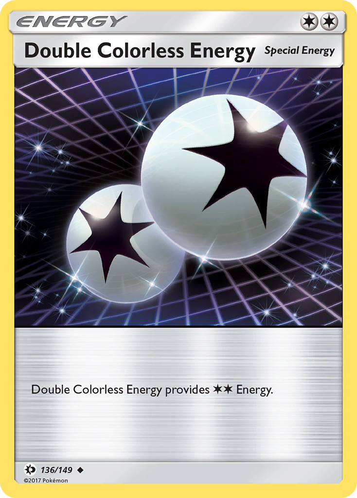 Double Colorless Energy (136/149) [Sun & Moon: Base Set] | Anubis Games and Hobby