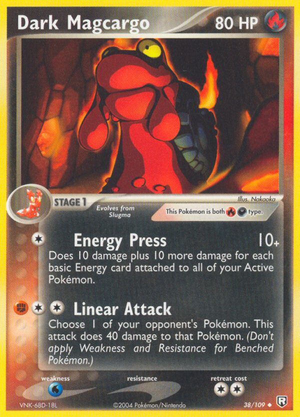 Dark Magcargo (38/109) [EX: Team Rocket Returns] | Anubis Games and Hobby