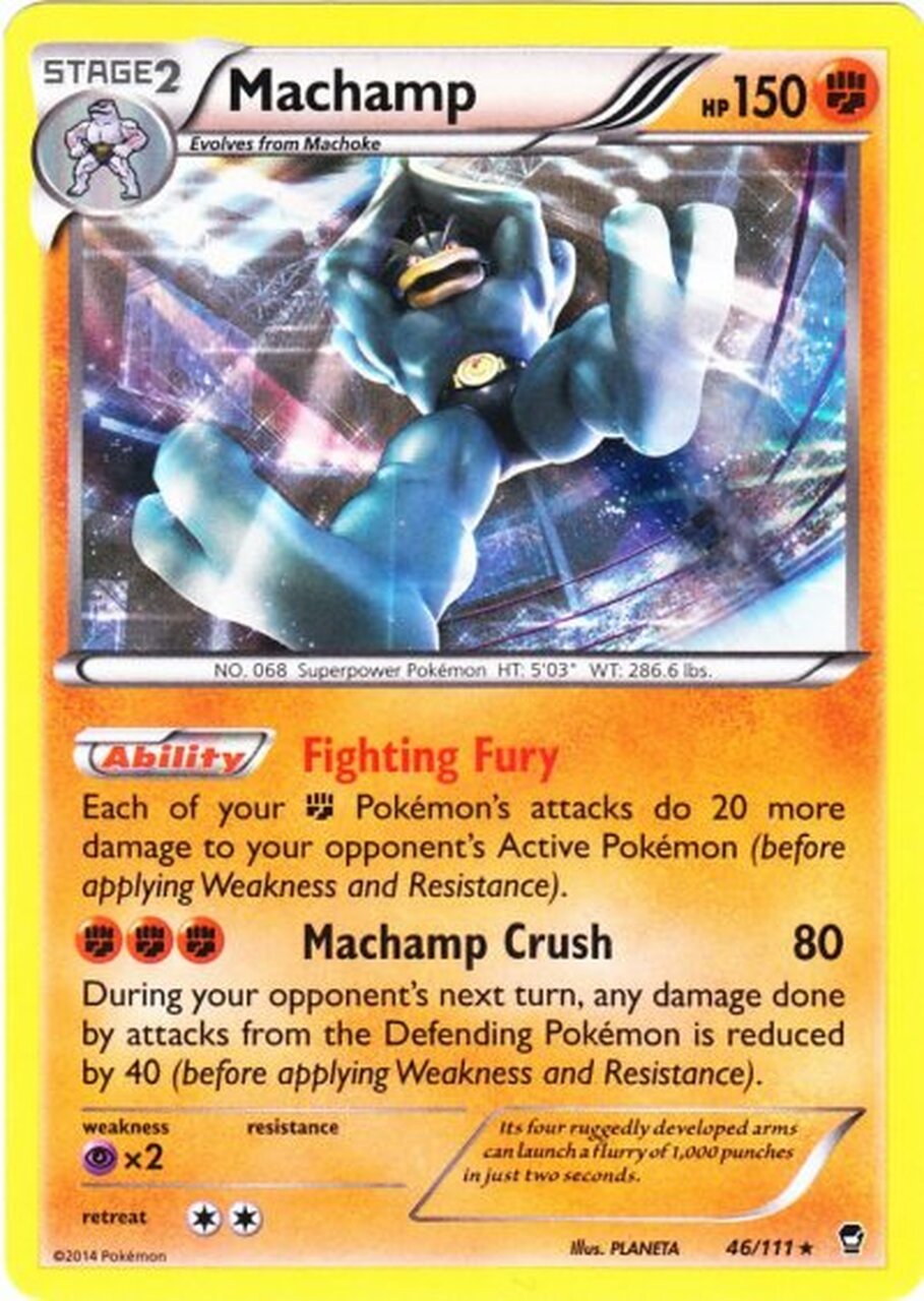 Machamp (46/111) [XY: Furious Fists] | Anubis Games and Hobby
