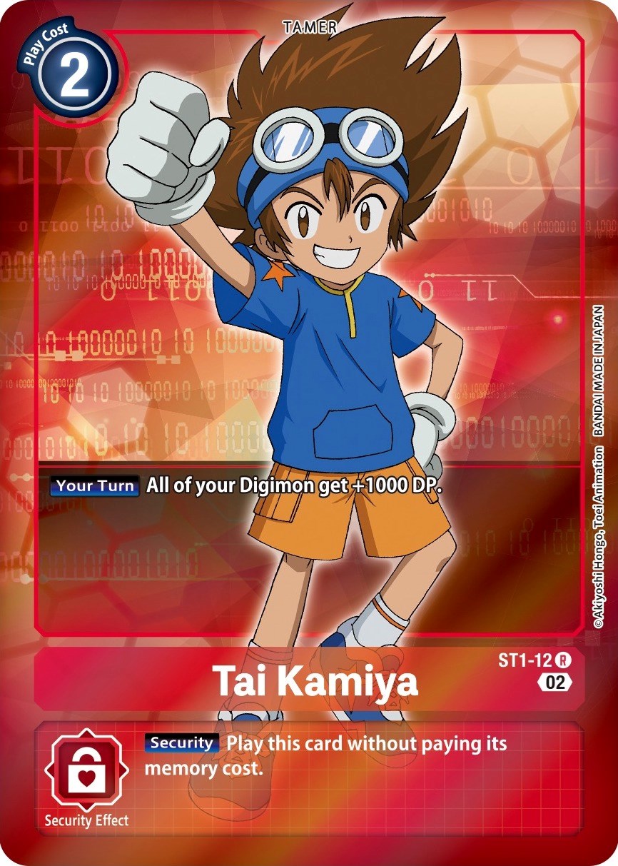 Tai Kamiya [ST1-12] (Alternate Art) [Starter Deck: Jesmon] | Anubis Games and Hobby