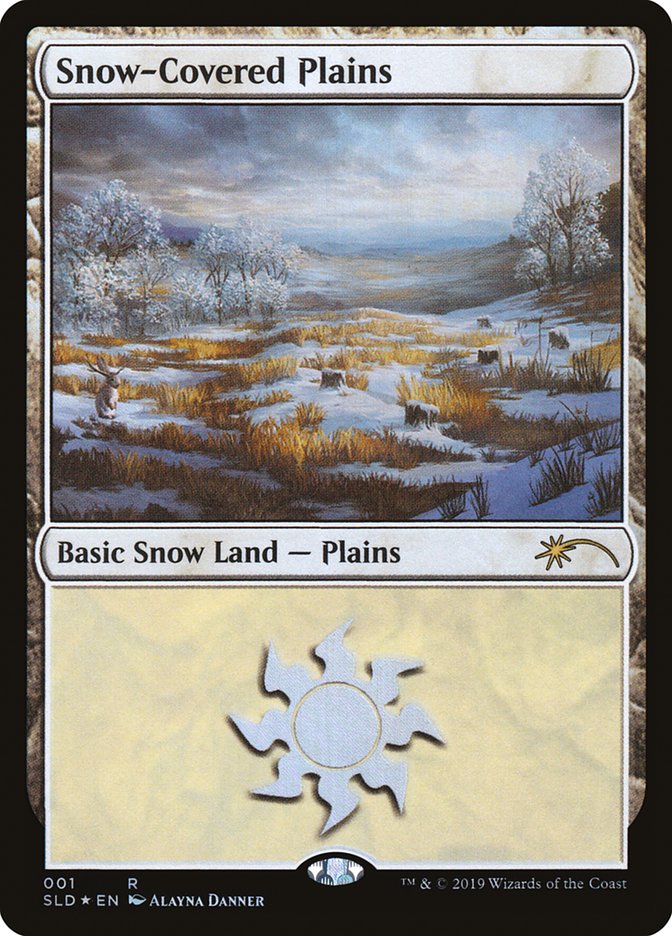 Snow-Covered Plains (001) [Secret Lair Drop Series] | Anubis Games and Hobby