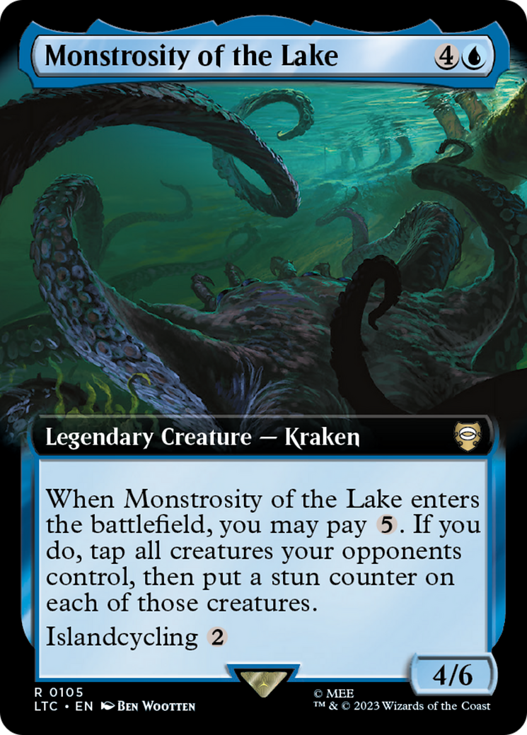 Monstrosity of the Lake (Extended Art) [The Lord of the Rings: Tales of Middle-Earth Commander] | Anubis Games and Hobby