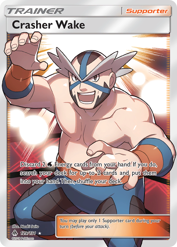 Crasher Wake (129/131) [Sun & Moon: Forbidden Light] | Anubis Games and Hobby