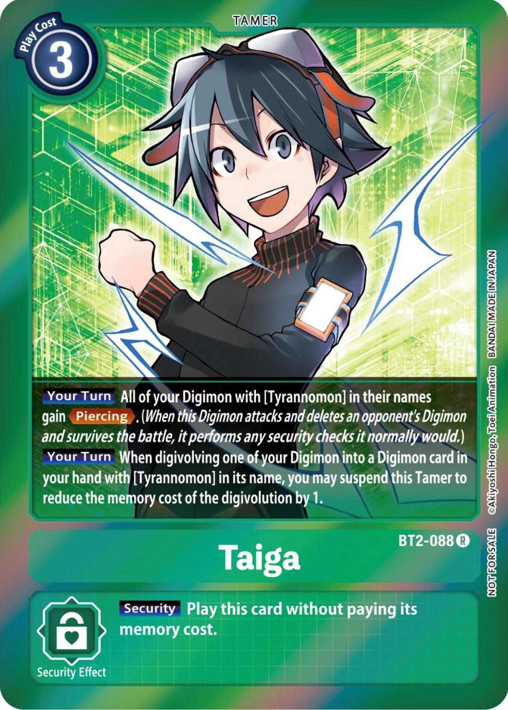 Taiga [BT2-088] (Event Pack 4) [Release Special Booster Promos] | Anubis Games and Hobby