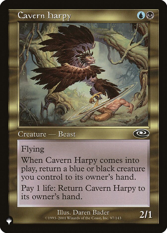 Cavern Harpy [The List] | Anubis Games and Hobby