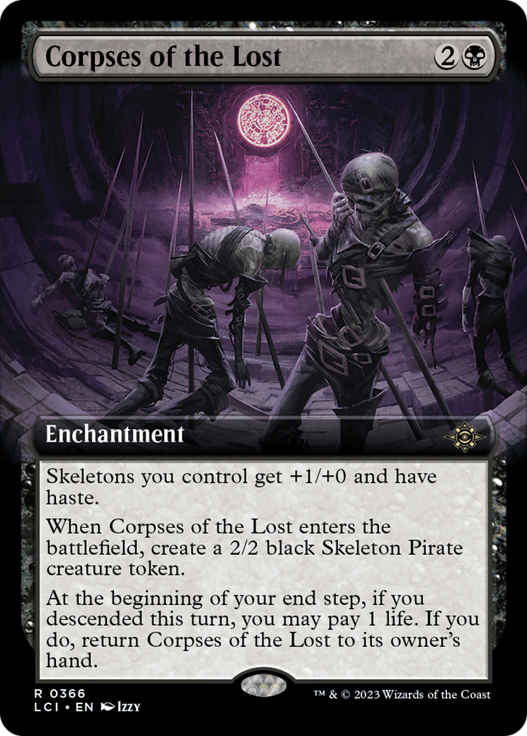 Corpses of the Lost (Extended Art) [The Lost Caverns of Ixalan] | Anubis Games and Hobby