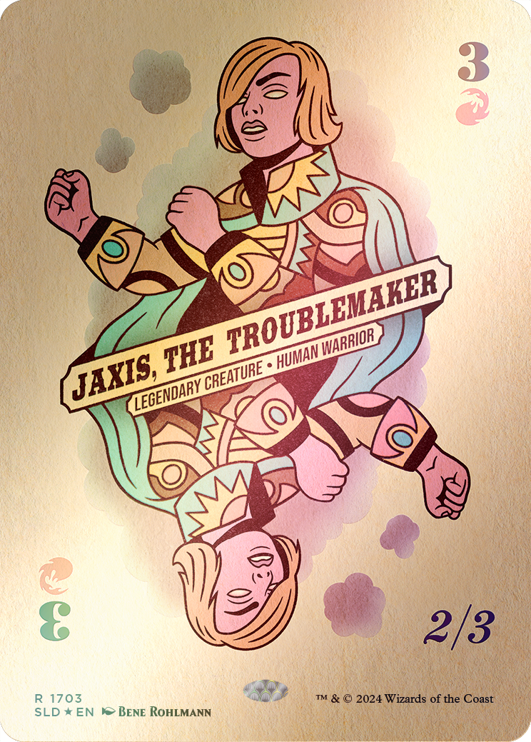 Jaxis, the Troublemaker (Rainbow Foil) [Secret Lair Drop Series] | Anubis Games and Hobby