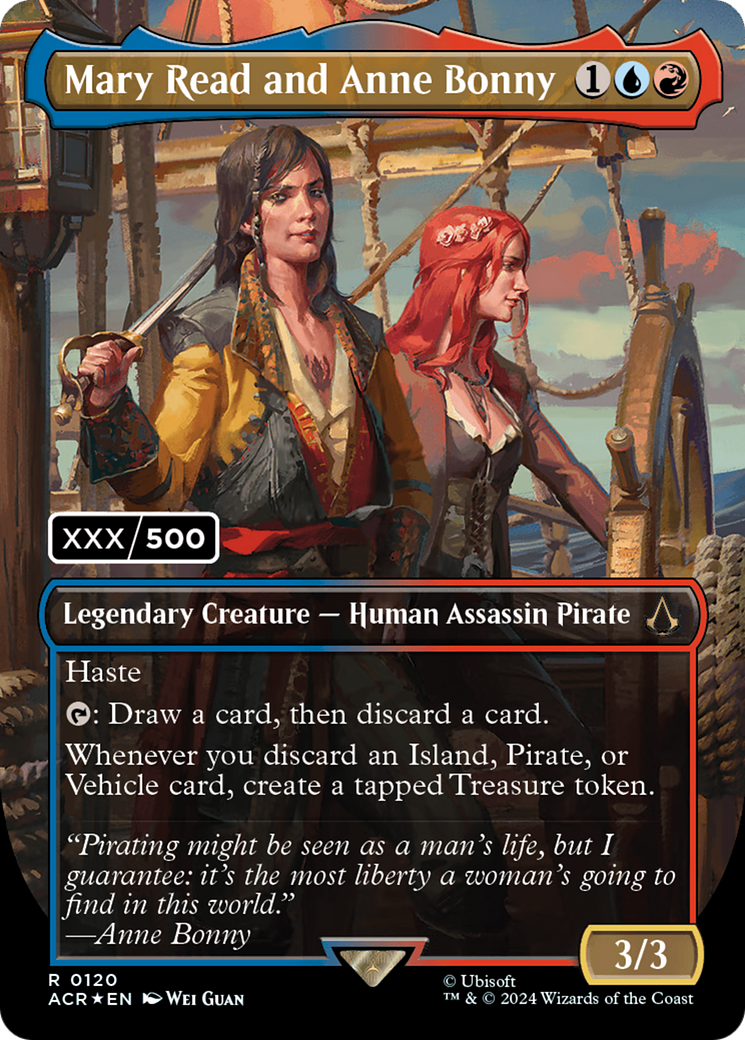 Mary Read and Anne Bonny (English) (Serial Numbered) [Assassin's Creed] | Anubis Games and Hobby