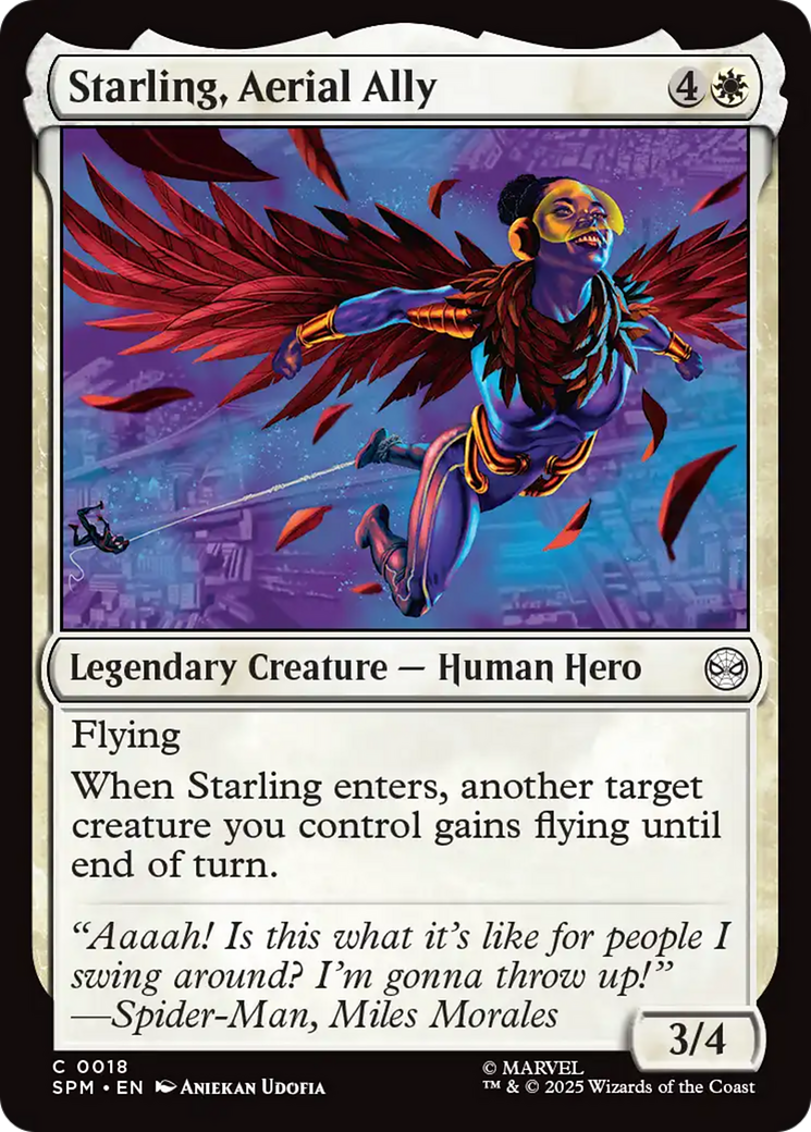 Starling, Aerial Ally [Marvel's Spider-Man] | Anubis Games and Hobby