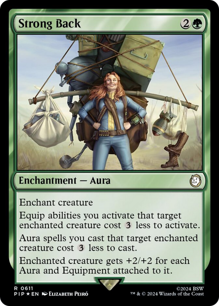 Strong Back (Surge Foil) [Fallout] | Anubis Games and Hobby