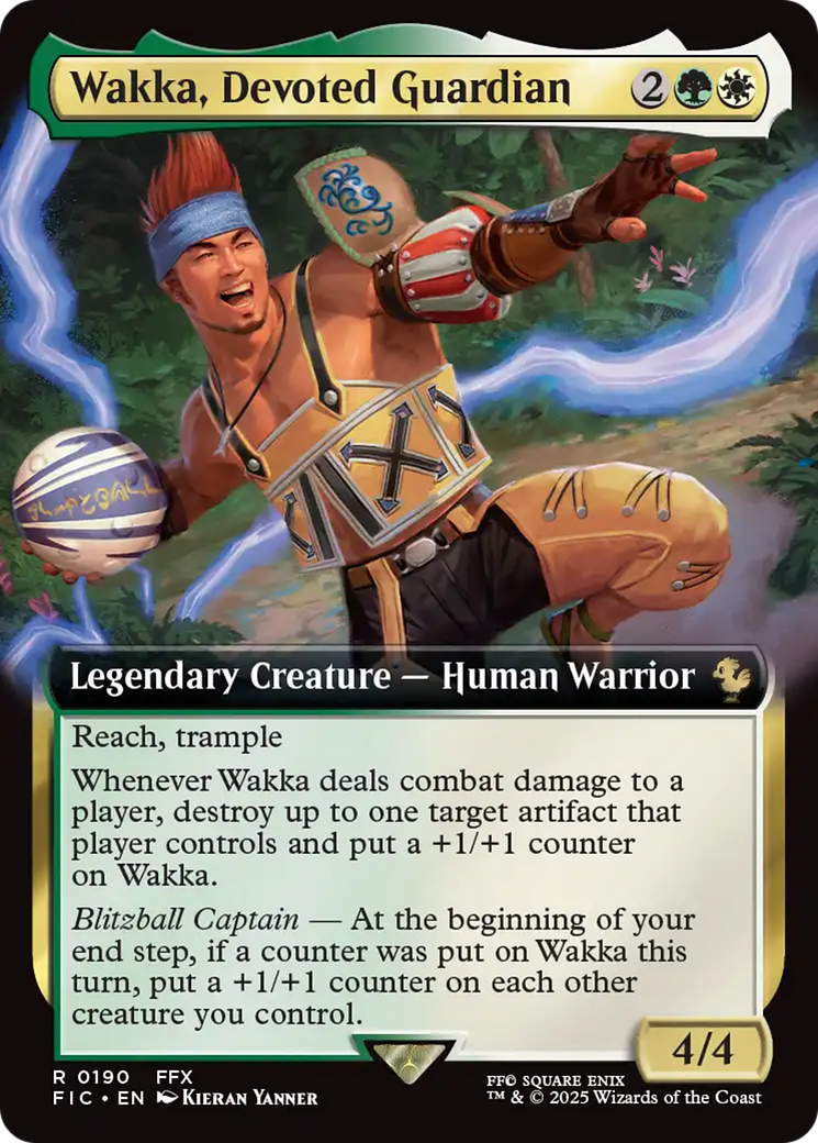 Wakka, Devoted Guardian (Extended Art) [FINAL FANTASY Commander] | Anubis Games and Hobby