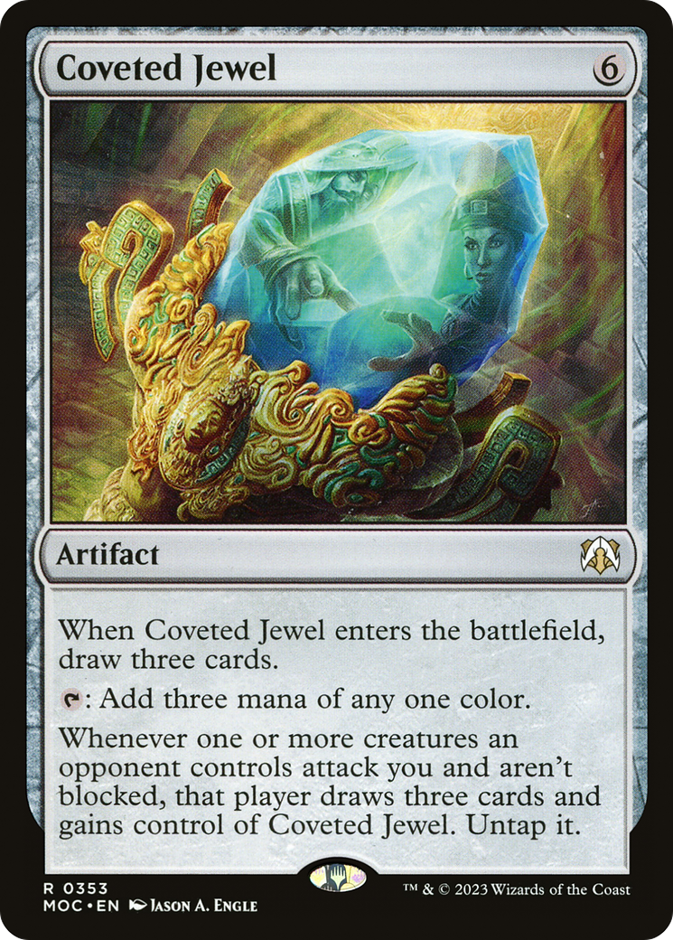 Coveted Jewel (Ripple Foil) [Modern Horizons 3 Commander] | Anubis Games and Hobby