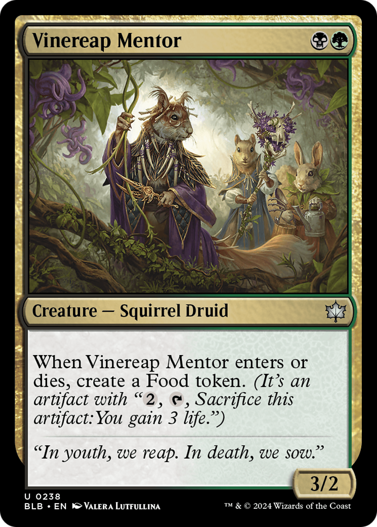 Vinereap Mentor [Bloomburrow] | Anubis Games and Hobby