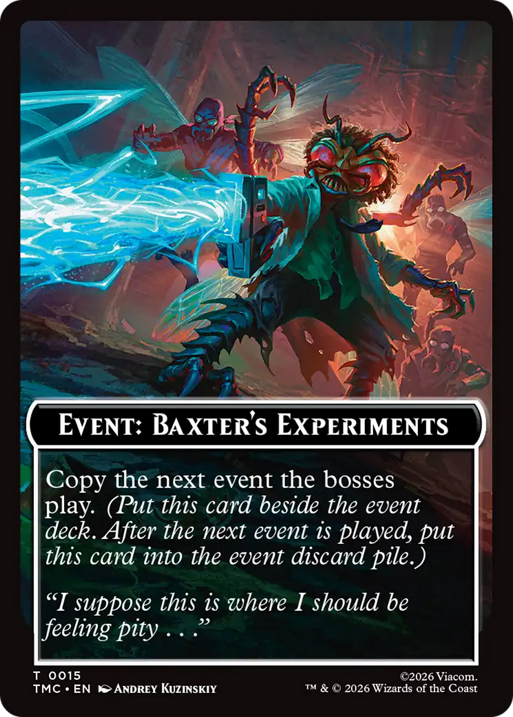 Event: Baxter's Experiments [Teenage Mutant Ninja Turtles Commander Tokens] | Anubis Games and Hobby