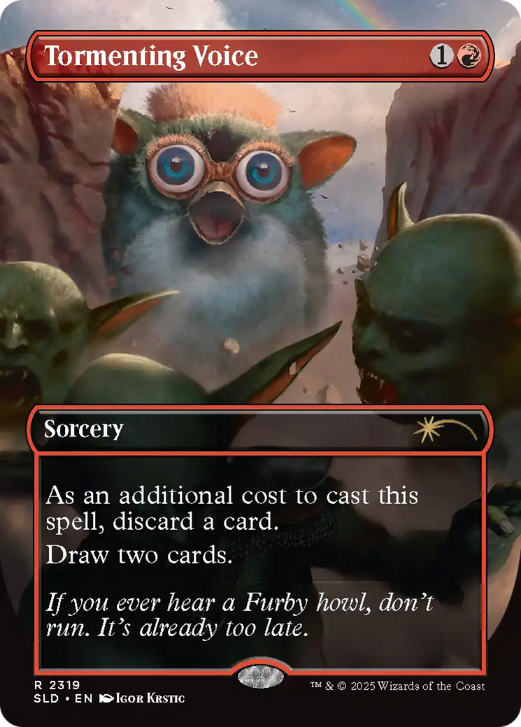 Tormenting Voice [Secret Lair Drop Series] | Anubis Games and Hobby