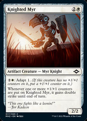 Knighted Myr [Modern Horizons 2] | Anubis Games and Hobby