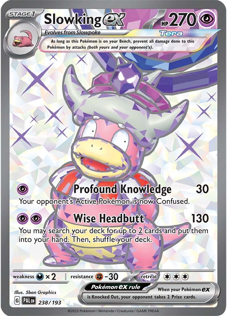 Slowking ex (238/193) [Scarlet & Violet: Paldea Evolved] | Anubis Games and Hobby