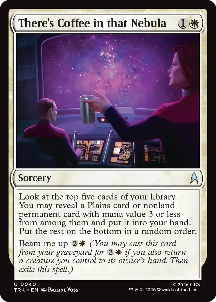 There's Coffee in that Nebula [Star Trek] | Anubis Games and Hobby