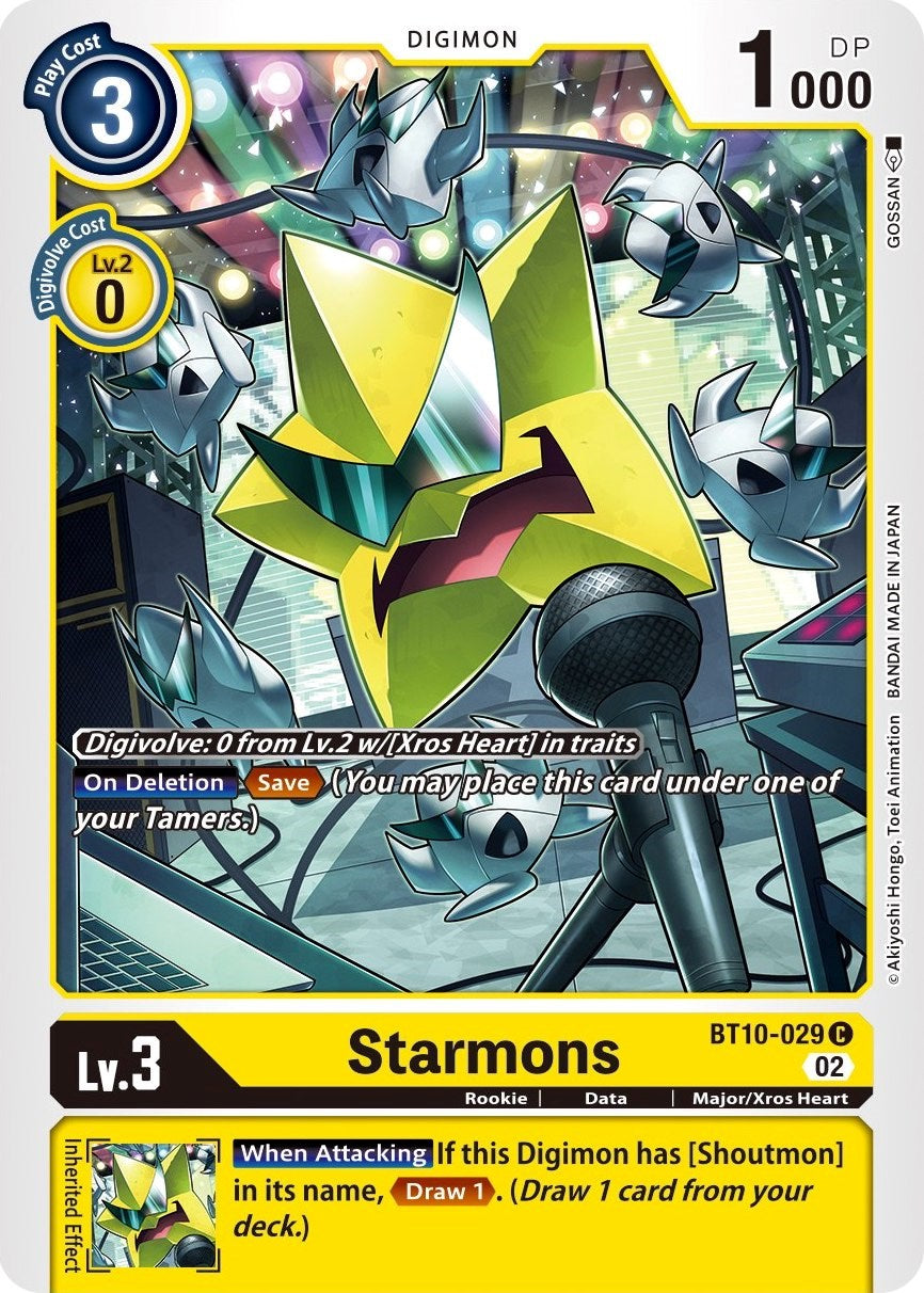 Starmons [BT10-029] [Xros Encounter] | Anubis Games and Hobby