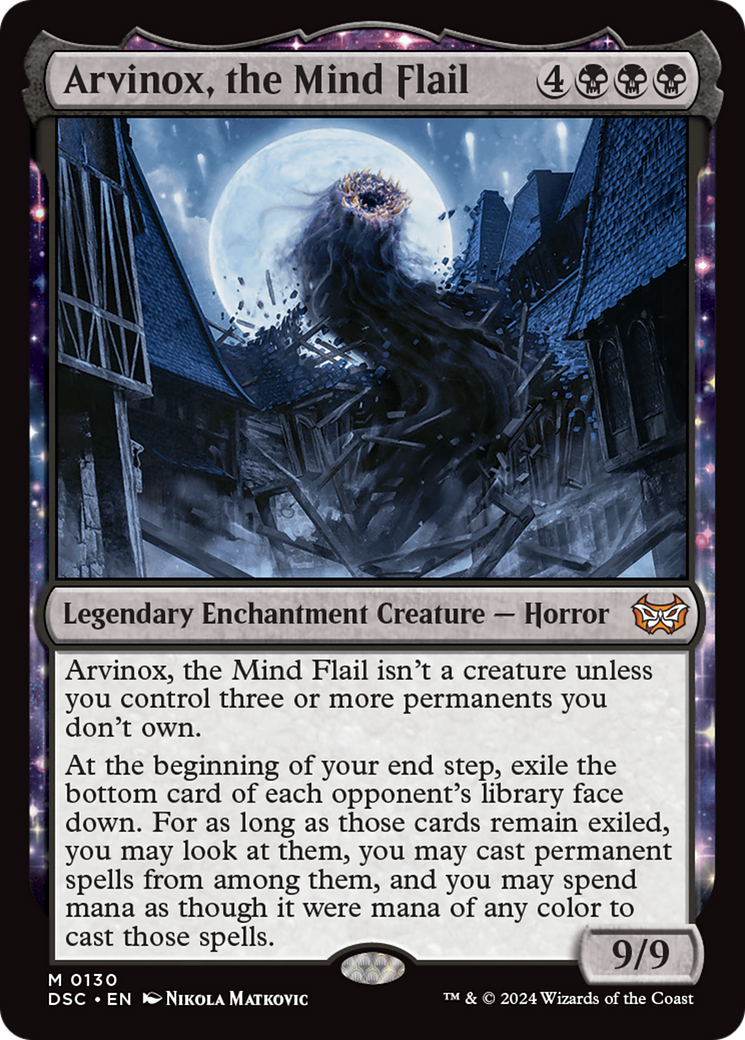 Arvinox, the Mind Flail [Duskmourn: House of Horror Commander] | Anubis Games and Hobby