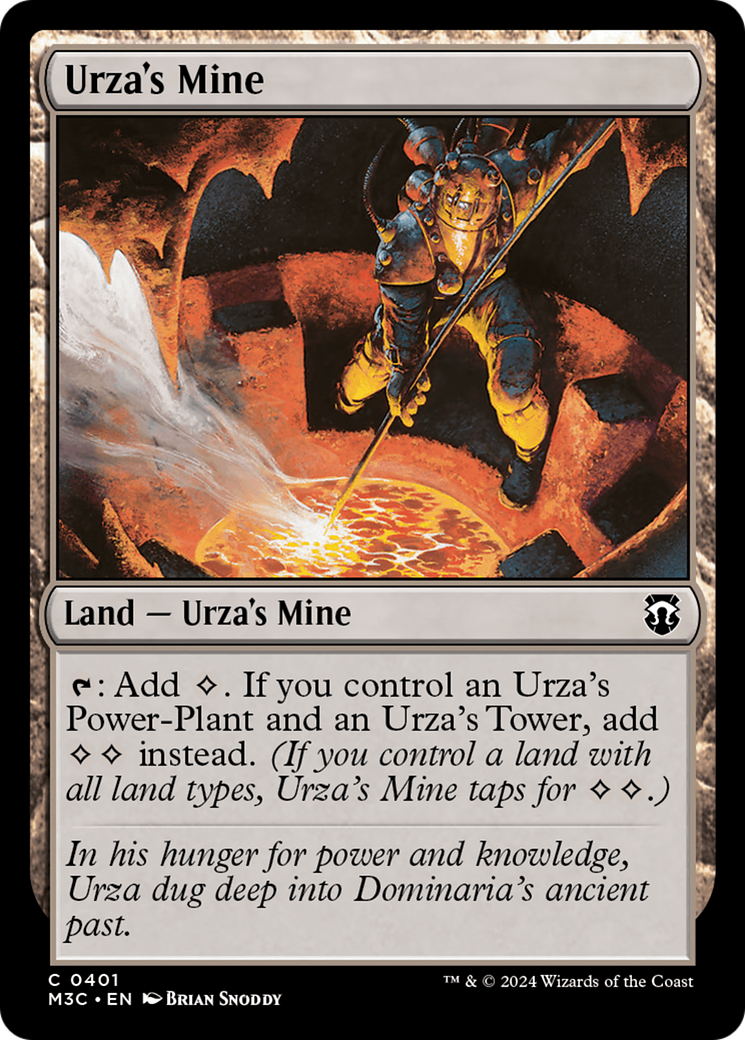 Urza's Mine (Ripple Foil) [Modern Horizons 3 Commander] | Anubis Games and Hobby